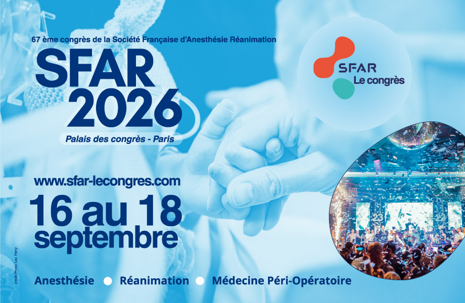 Bild SFAR Le Congrès 2026 in Paris