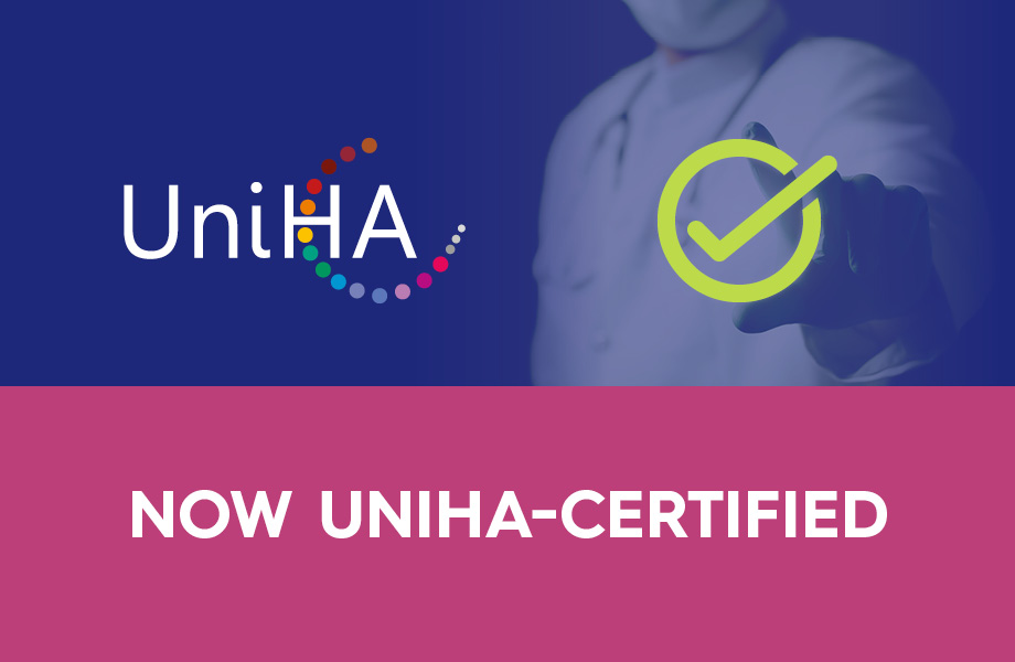 Bild We are UniHA approved